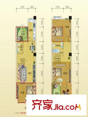 東城尚品A1 1室2廳2衛(wèi)1廚