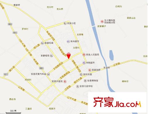安州長(zhǎng)虹世紀(jì)城交通圖