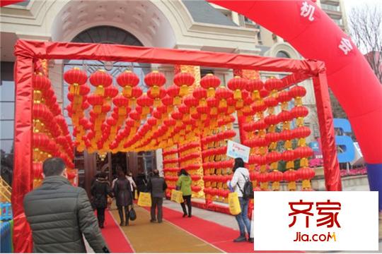 綿陽(yáng)CBD萬(wàn)達(dá)廣場(chǎng)售樓部入口