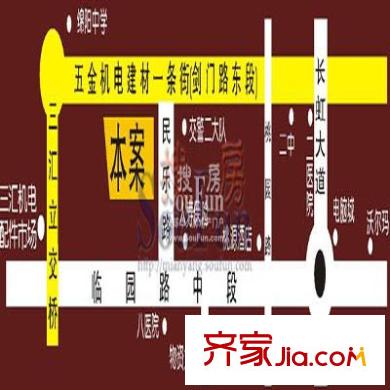 錦繡佳苑交通圖交通位置圖
