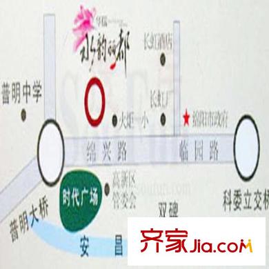 水韻麗都交通圖 交通位置圖