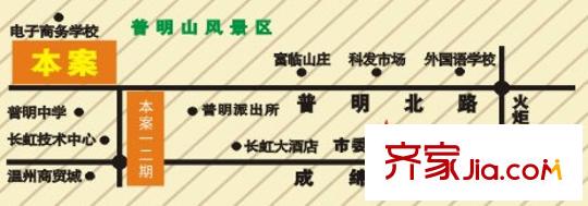 凝祥曉月交通圖