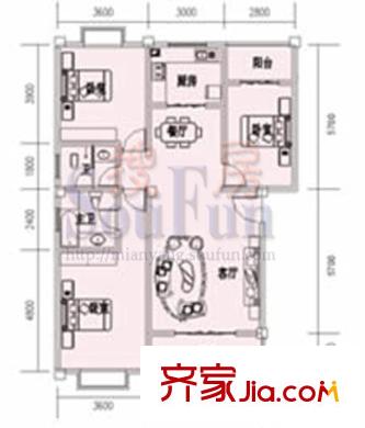 相國生活館B2戶型