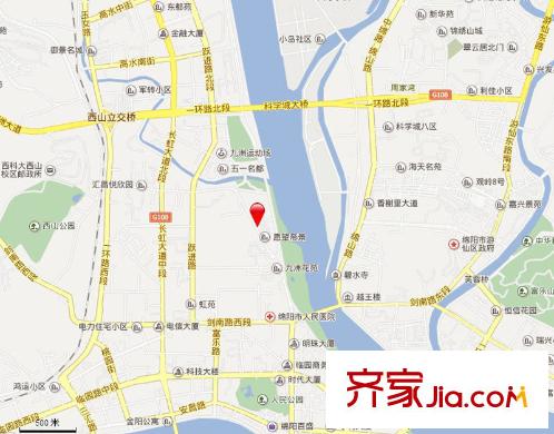 凱信水韻濱江二期公園大帝交通圖