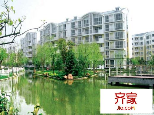 鴻越瑞平方米花園實景圖幻燈圖