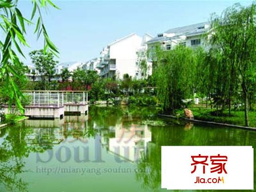 鴻越瑞平方米花園實景圖幻燈圖