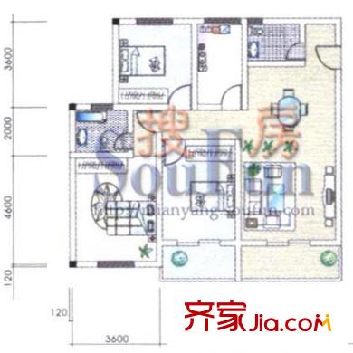 凱麗濱江 戶型圖