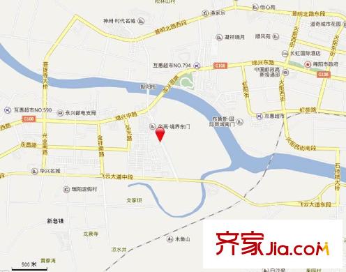 文泉?jiǎng)P旋大道交通圖