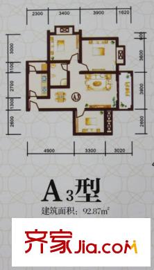 城東壹號(hào)A3 3室2廳1衛(wèi)