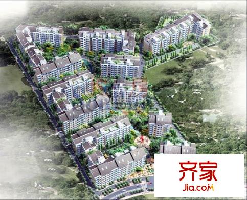 興發(fā)城東逸景實景圖鳥瞰圖