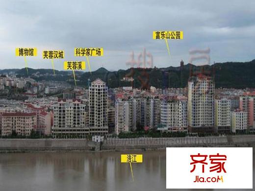 芙蓉漢城外景圖 實(shí)景圖