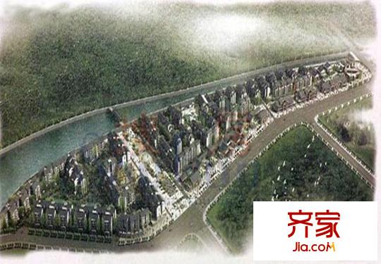 芙蓉漢城實(shí)景圖 鳥瞰圖