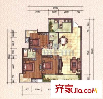 壹號(hào)大院D戶型