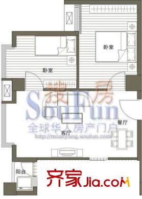 富臨金色時(shí)代A2戶型