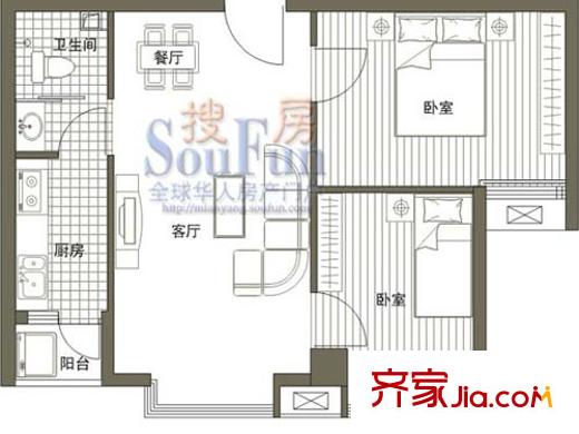富臨金色時(shí)代A1戶型