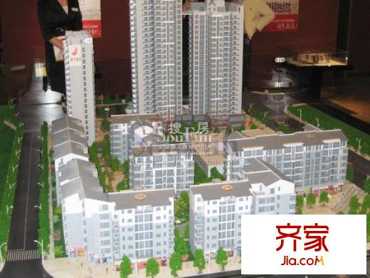 都市蘭亭實(shí)景圖沙盤(pán)圖