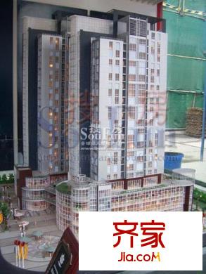 福星都市時(shí)尚實(shí)景圖 模型圖