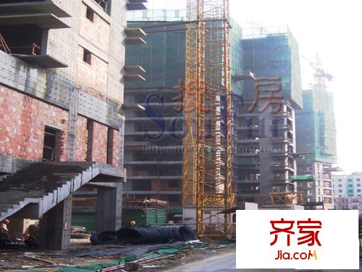 陽光曼哈頓實景圖工地