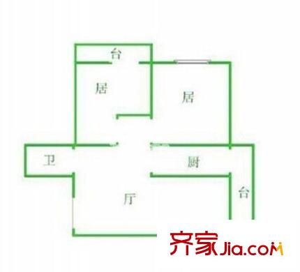 紡織花園戶型圖1 