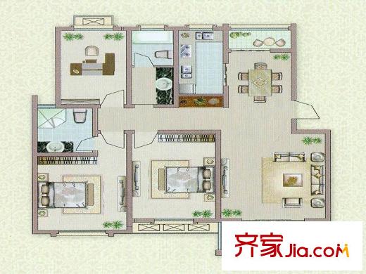 達(dá)信國際戶型圖5 