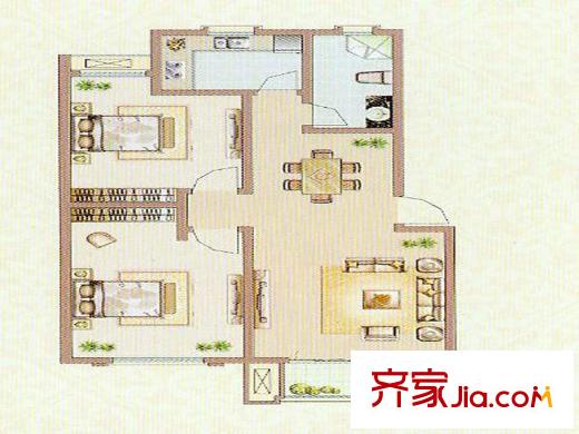 達(dá)信國(guó)際戶型圖8 