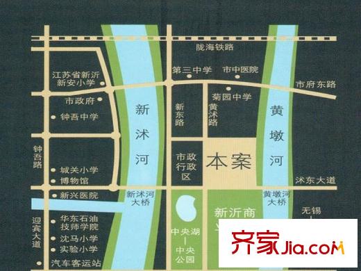 達(dá)信國(guó)際配套圖周邊