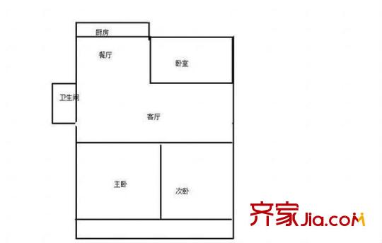 富麗西園戶型圖2 
