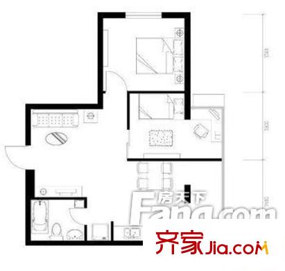 紫荊花園 戶型圖