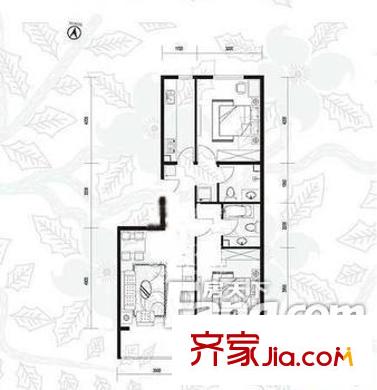 紫荊花園 戶型圖