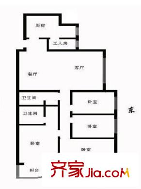 物園小區(qū)戶型圖8 