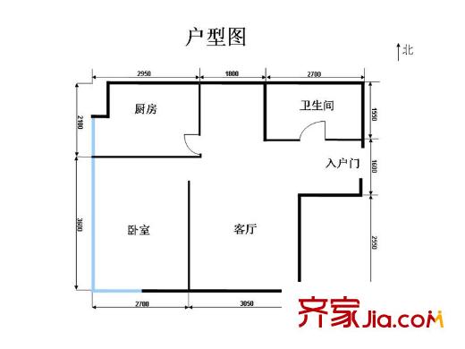天能花園戶型圖4 