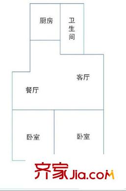 金泰馨雅園 3室 戶型圖