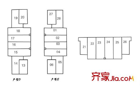 華隆財富大廈戶型圖戶型圖_2 1室