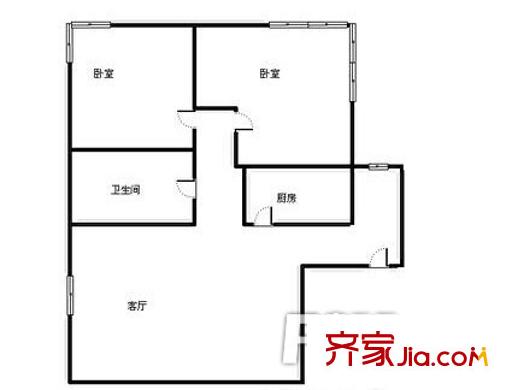 鳳凰山康居家園戶型圖12 