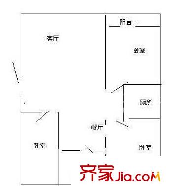 鳳凰山康居家園戶型圖13 