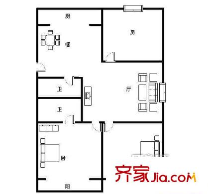 城市楓景戶型圖3 