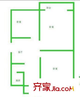 高鐵時(shí)代廣場(chǎng)戶型圖9 