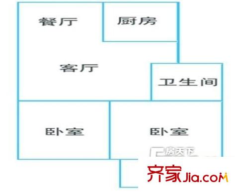 美蘭花園戶型圖4 
