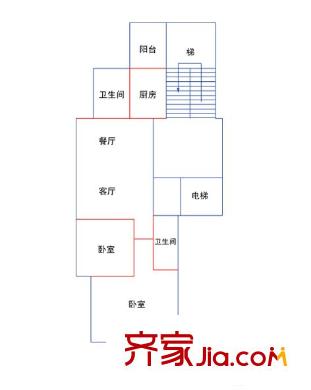 橙黃時代 0室 戶型圖