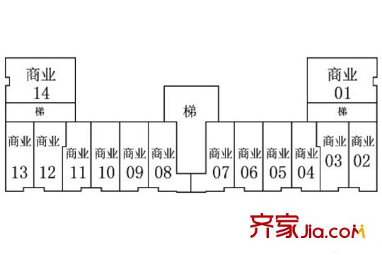 山語(yǔ)世家?泉山森林公館A1#1層 1室1廳1衛(wèi)