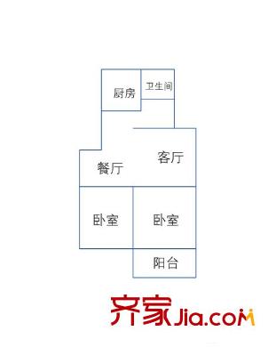 陽光豪庭 0室 戶型圖