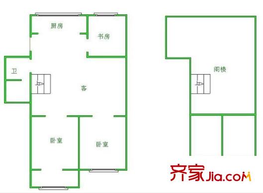 文苑小區(qū) 3室 戶型圖