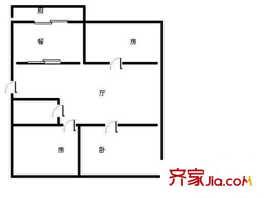 文苑小區(qū) 3室 戶型圖