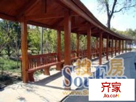 櫻花小鎮(zhèn)外景圖 