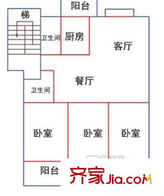徐州 蘇堤南村 戶型圖