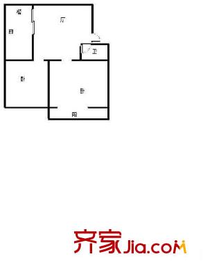 泰和人家 2室 戶型圖