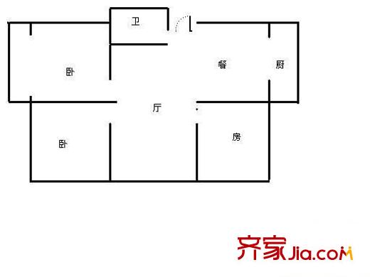 泰和人家 3室 戶型圖