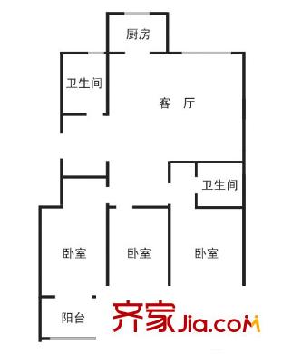 新都家園 0室 戶型圖