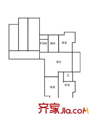 一水花園 0室 戶型圖