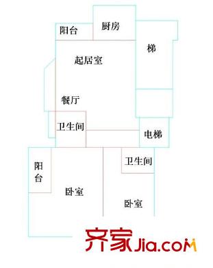 一水花園 0室 戶型圖